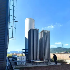 99.999% Stickstoffproduktion mit hoher Dichte durch kryogene Destillation kryogene Lufttrennungsanlage Brasilien