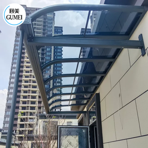 Nhôm tán bột tráng khung không thấm nước Polycarbonate gazebo ngoài trời Patio vườn tán - Product Image 6