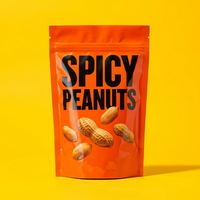 Sacs refermables robustes pour les noix en vrac |   Sachet alimentaire à encoche de déchirement et thermoscellable |   Prix de gros direct usine
