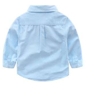 เสื้อโปโลเด็กผู้ชายลายการ์ตูนพิมพ์ลายผ้าฝ้ายขนาดกลาง กางเกงยีนส์เด็กผู้ชาย ลายสก็อต เสื้อยืดพิมพ์ลายแบบกำหนดเองจากผู้ผลิตในจีน - Product Image 3