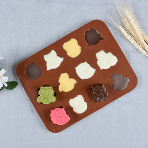 Moldes <span class=keywords><strong>de</strong></span> silicona para alimentos y dulces, herramientas <span class=keywords><strong>de</strong></span> decoración <span class=keywords><strong>de</strong></span> tartas, gomitas 3D, accesorios para hornear galletas, varios estilos - Product Image 5