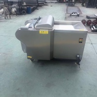 Milieuvriendelijke motor aangedreven snijmachine 380V/220V voor fruit, groenten, shiitake paddenstoelen, varkensschilfers, varkenshuid, dunne rijstwafels