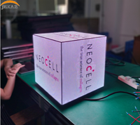 3D-Effekt LED-Würfel Videowand Würfel LED-Bildschirm Anzeige kommerzielle Werbung Magic Box 6 Seite 5 Seite im Freien kubische LED-Anzeige