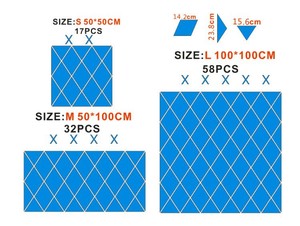 3D Acrylic <b>Mirror</b> <b>Wall</b> Stickers 50 * 50cm DIY Diamond Acrylic <b>Mirror</b> <b>Wall</b> Stickers Living Room Decoration <b>Wall</b> Stickers - Product Image 6