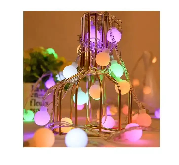 Hot Sale String Lights 100 Leds Ball Fairy Decorative Lights Multicolored LED String Light For Party Holiday