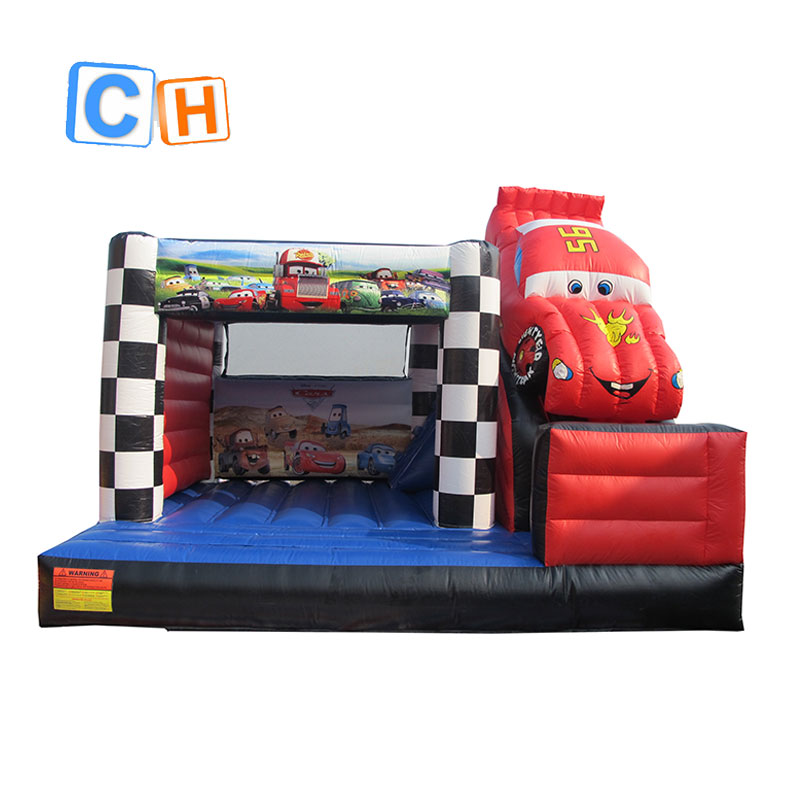 Надувные аттракционы, забавная дешевая надувная горка, надувной замок-батут