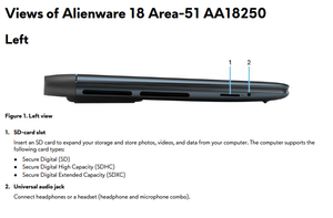 For AA18250 New 18 Area-51 High Performance <b>Gaming</b> Laptop U9 275HX 32GB 1TB RTX 5070Ti 12GB 18 Inch 144Hz Display Windows 11 - Product Image 5