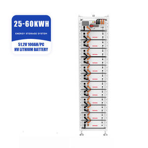 Solution ESS résidentielle haute tension 25-60 kWh, batterie lithium 256V-614V 100Ah, stockage d'énergie parallèle monté sur rack - Product Image 1
