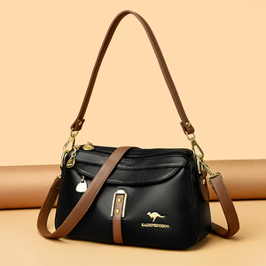 New High Quality Women Messenger Bags for Women Pu Leather Crossbody Bags Ladies Designer Shoulder Bags <b>Tote</b> Handbags and Purses - Product Image 1