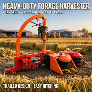 Récolteuse de maïs et de céréales montée latéralement sur tracteur, boîte de vitesses à engrenages, haute productivité - Product Image 5