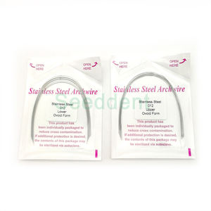 Filo ortodontico ortodontico dentale in acciaio inossidabile rotondo rettangolare - Product Image 1