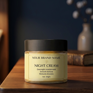 Crème de nuit aux herbes – Nourrissante en profondeur, réparatrice, hydratante et éclaircissante pour tous types de peau - Product Image 3