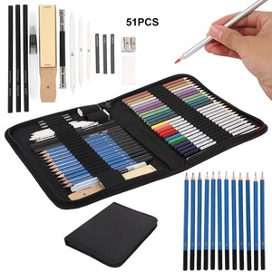 BOMEIJIA 32 Pcs Professional <strong>Drawing</strong> and Sketch Pencil Kit Painting School Supplies Art Set WIth Pencils - Product Image 6