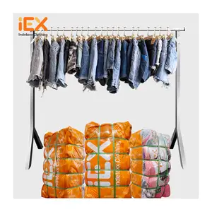 Cheap Wholesale Fashion 2nd Hand Clothing Material Professional Packing Bales Used Clothes