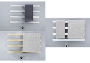 Nuevo Diseño 2026: Lujo en Calentadores de Toallas Eléctricos para Baño, Calentador de Toallas de Acero Inoxidable con Control de Tiempo - Product Image 6