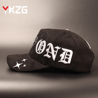 Casquettes de baseball sportives de luxe OEM/ODM avec strass, style hip-hop, 31 X El Mago Beard Gorras, broderie 3D, en daim, ajustables, personnalisables