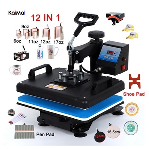 12 Trong 1 15 Trong 1 Combo Đa Chức Năng Áo Thun Máy In Cho Mug Tấm Hat T-Shirt Bút Trường Hợp Điện Thoại Câu Đố Báo Chí Nóng Máy - Product Image 2