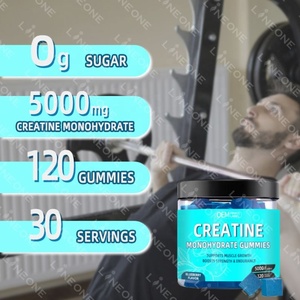 Hot Selling OEM Pre Workout Supplements 4 mg Creatine Monohydrate Gummies Energy Providing Creatine Gummies - Product Image 2