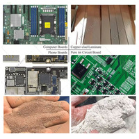 Línea de Producción de Reciclaje de Placas de Circuito, Máquina de Reciclaje de Cobre de PCB, Máquina de Reciclaje de Residuos Electrónicos en Venta
