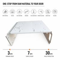 Pièces métalliques estampées TZR, panneaux de châssis en tôle sur mesure avec goujons pressés et languettes formées OEM ODM