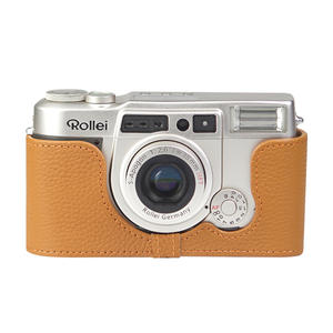 עבודת יד אמיתית, מצלמה אמיתית עור אמיתי, כיסוי תיק עבור <span class=keywords><strong>rollei</strong></span> afm35 במקרה אישית - Product Image 2