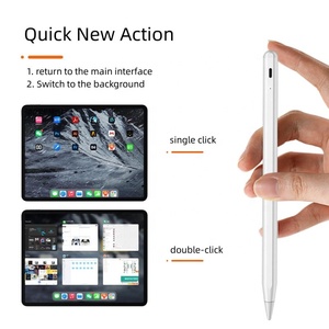 <span class=keywords><strong>Stylet</strong></span> capacitif actif en aluminium avec rejet de la paume et fonction d'inclinaison à attraction magnétique pour <span class=keywords><strong>tablette</strong></span> iPad 2e génération - Product Image 4
