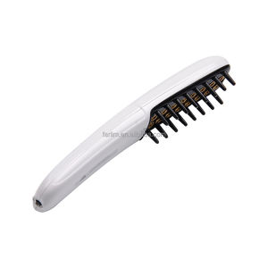 2025 Portable Mini brosse à cheveux électrique fer lisseur thérapie par la lumière rouge pour le traitement de la perte de cheveux usage domestique poignée confortable - Product Image 2