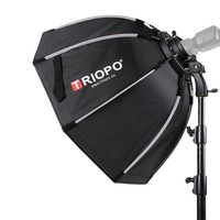 Boîte à lumière portable Triopo Universal Mount 65 cm pour studio photo