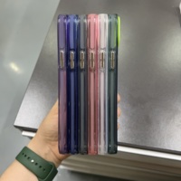 Étui magnétique IMD Premium TPU+PC pour iPhone 17 16/15/14/13/12 Pro Max, couleur effet nude, 6 couleurs, antichoc et résistant aux rayures