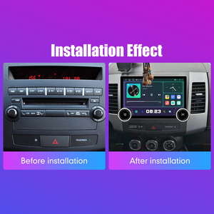 Autoradio Android 2 Din con Schermo QLED 2K da 11,8 Pollici e Doppia Manopola per Mitsubishi <span class=keywords><strong>Outlander</strong></span> 2005-2012, Stereo con Android <span class=keywords><strong>Auto</strong></span> e Carplay - Product Image 4