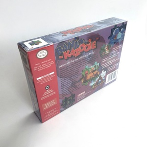 Top Quality Banjo Kazooie Box Thick Cardboard with Tray <b>Game</b> Cartridge Replacement Box for N64 - Product Image 3