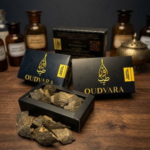 Sanai Asghab 100g Copeaux d'encens naturels en bois d'agar, parfum riche Oud Bukhoor pour Mabkhara électrique - Product Image 1