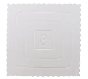 Base di cartone per strumenti per torta di compleanno carta supporto per torta tavole oro bianco 4 6 8 10 12 dimensioni disponibili per uso alimentare gomma siliconica