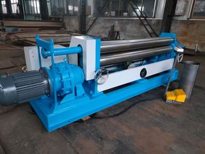 CE Certified Automatic Aluminum Stainless Steel Calandra Roll Forming to Sheet Cutting Thread Plate 3-<strong>Roller</strong> Rolling <strong>Machine</strong> - Product Image 4