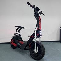 Scooter Eléctrico Rápido F8 de 72V 15000W para Adultos, 110-140 km, Batería de Litio de 40Ah 50Ah 60Ah de Largo Alcance con Arranque NFC