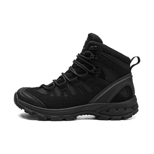 DSF26 Khaki Mesh <b>Hiking</b> <b>Boots</b> Breathable Outdoor All Seasons High Top Tactical Shoes - Product Image 4