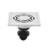 Desagüe de Piso de Doble Uso de 35 Pulgadas, de Acero Inoxidable Pulido, Minimalista Moderno, con Núcleo Magnético Antideslizante y Antirozaduras de 6 mm de Grosor