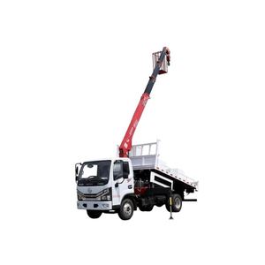 รถเครนติดตั้งบนรถบรรทุก Dongfeng D6 ขนาด 4*2 ตัน พร้อมเครนบูมตรง 4 ตัน และตะกร้าทำงาน เหมาะสำหรับงานเทศบาล - Product Image 1