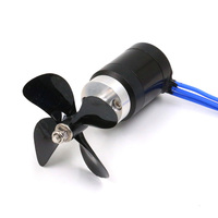 Moteur de propulsion sous-marine 24V à couple élevé, sans balais, CC, avec propulseur avant-arrière, étanche et personnalisable