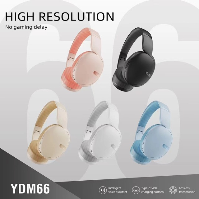 Bluetooth 5.3 Heavy Bass Over-Ear Gaming Headphones Type-C Charge OEM Manufacturer
