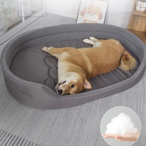 Anjuny Luxe Huisdier Slaapbank Groothandel Waterdicht En Kauwbestendig Groot Vierkant Orthopedisch Hondenbed Wasbaar Geheugen Voor Katten - Product Image 2