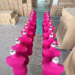 Maniquí drapeado de medio cuerpo ajustable para diseño de ropa de mujer, vestido de boda, fabricación de patrones de tienda con espuma y material de madera - Product Image 4