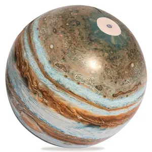 PVC Planet Model Jupiter Aufblasbarer Wasserball mit LED-Licht