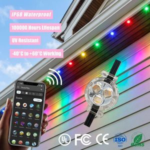 Smart App <b>Controller</b> 12V 24V 36V Pixel Point Lights 200ft 500ft IP68 Rgbic Permanent Outdoor Christmas Decorative Lighting - Product Image 1