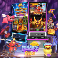 Nouvel Arrivage USA : Système de jeu original pour machines à monnayeur, jeu de société Lunar's Quest Nudge Games, avec système de back-end