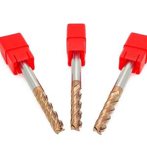 HRC55 <span class=keywords><strong>Extra</strong></span> Long 4 cannelures carré <span class=keywords><strong>fraise</strong></span> en bout CNC mèches de routeur 6mm/10mm diamètre de tige carbure monobloc traitement des métaux en boîte HSS enduit - Product Image 6