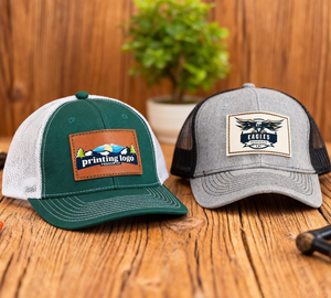 Gorra Trucker Personalizada con Parche de Goma y Logotipo, Malla Gris, 6 Paneles, Ajustable, Unisex, para Pesca y Uso al Aire Libre, 100% Algodón - Product Image 4