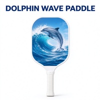 Raquette de pickleball professionnelle en fibre de verre 14 mm 16 mm, surface texturée haute performance, fabricant en gros