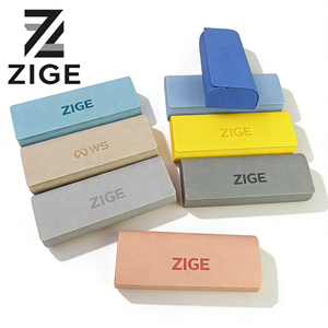 נרתיק משקפי קריאה ומשקפי שמש מלבני, בעבודת יד, בעל מרקם וינטג', - פשוט ונייד, בהתאמה אישית, זמין בסיטונאות. - Product Image 1