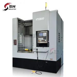 Brand New High Quality Vertical Lathe cnc VTC800 VTC850 FANUC SYSTEM CNC Vertical Lathe Machine